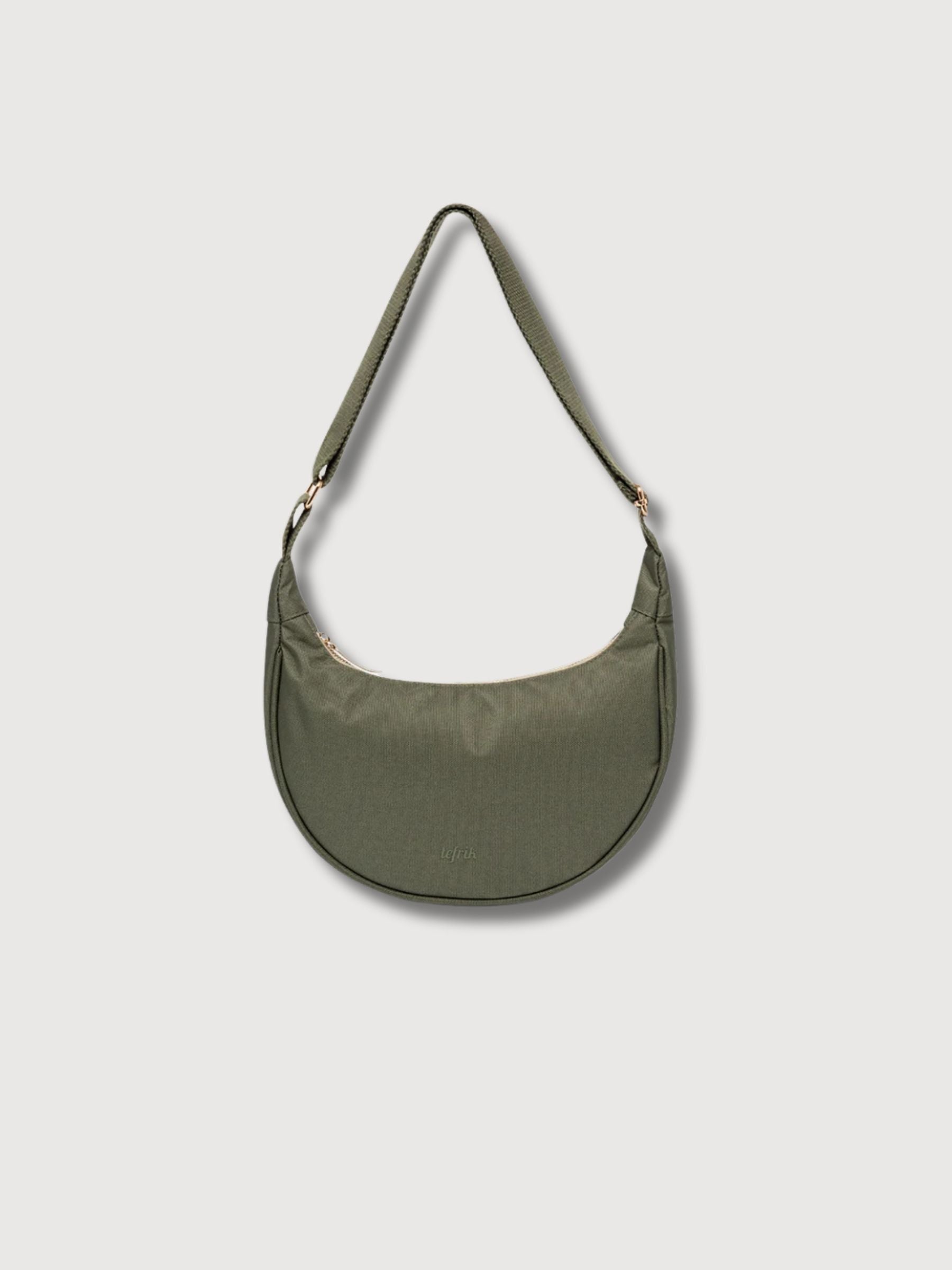 Borsa a mezza luna a strisce Lua | Lefrik