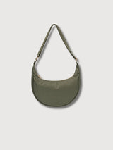 Borsa a mezza luna a strisce Lua | Lefrik