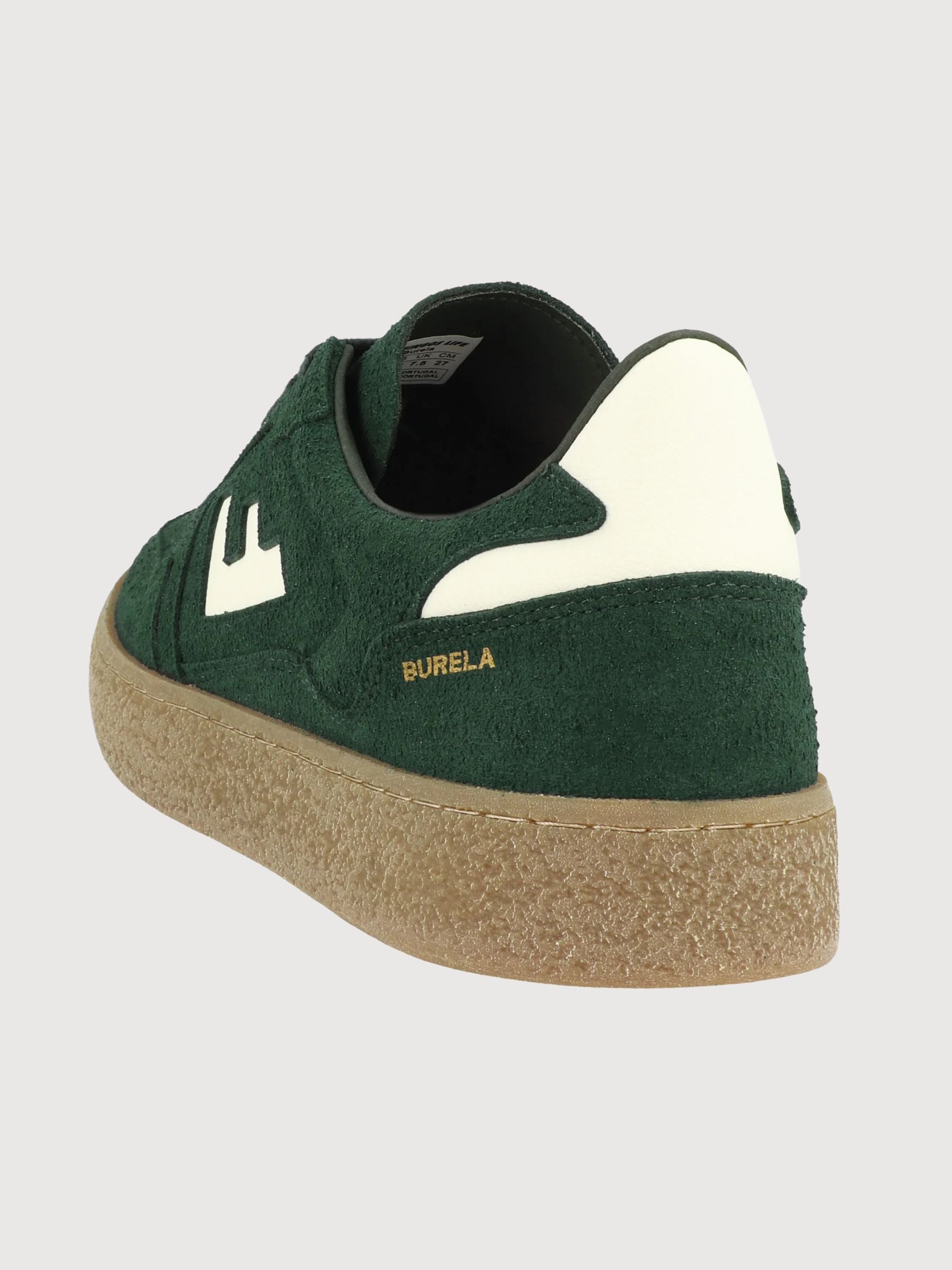 BURELA BOLD HAIRY SUEDE EVERGLADE