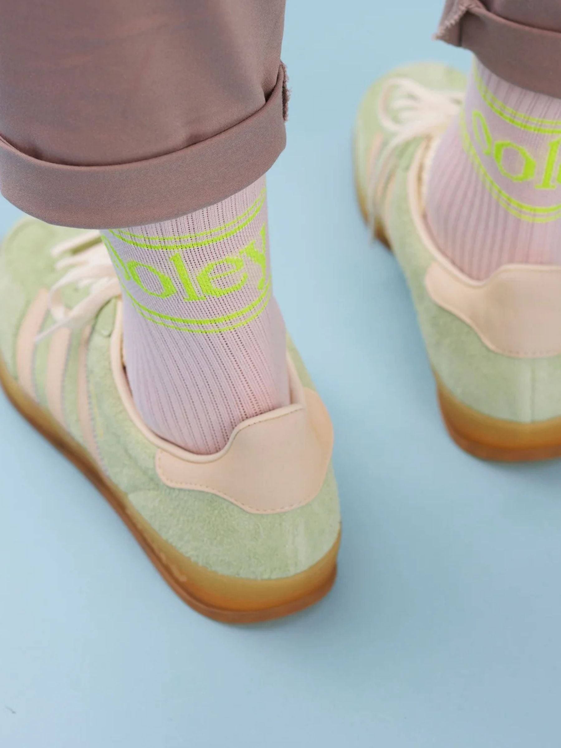 Calzini Pastel Neon Blush M | Ooley