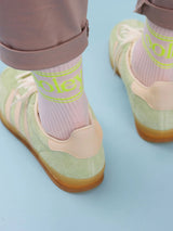 Socks Pastel Neon Blush M | Ooley
