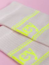 Socks Pastel Neon Blush M | Ooley
