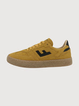 BURELA BOLD HAIRY SUEDE CURRY