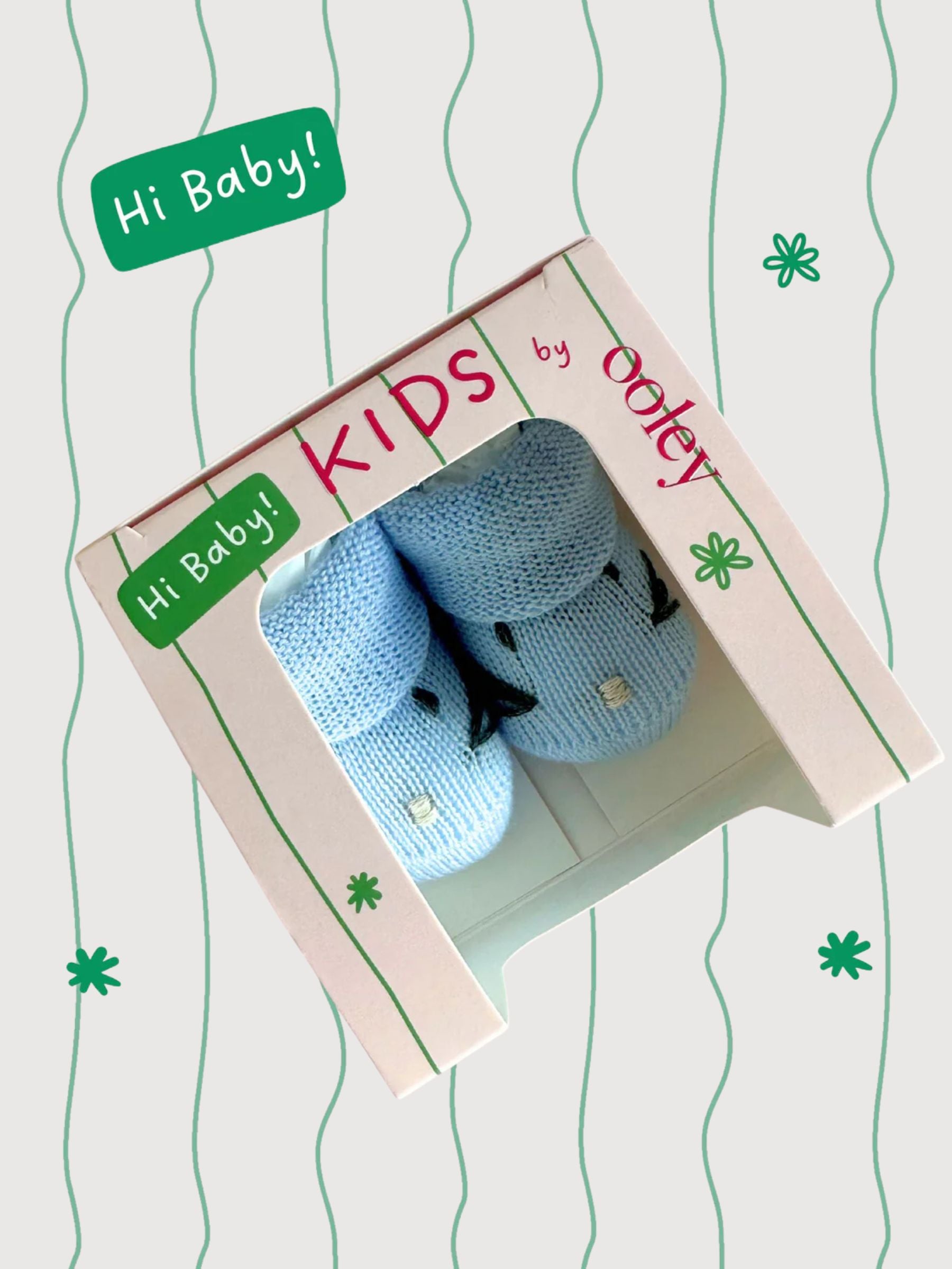 Scarpine per neonati Maus Baby Blue 0-1 anno | Ooley