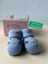 Baby Shoes Maus Baby Blue 0-1 Year | Ooley