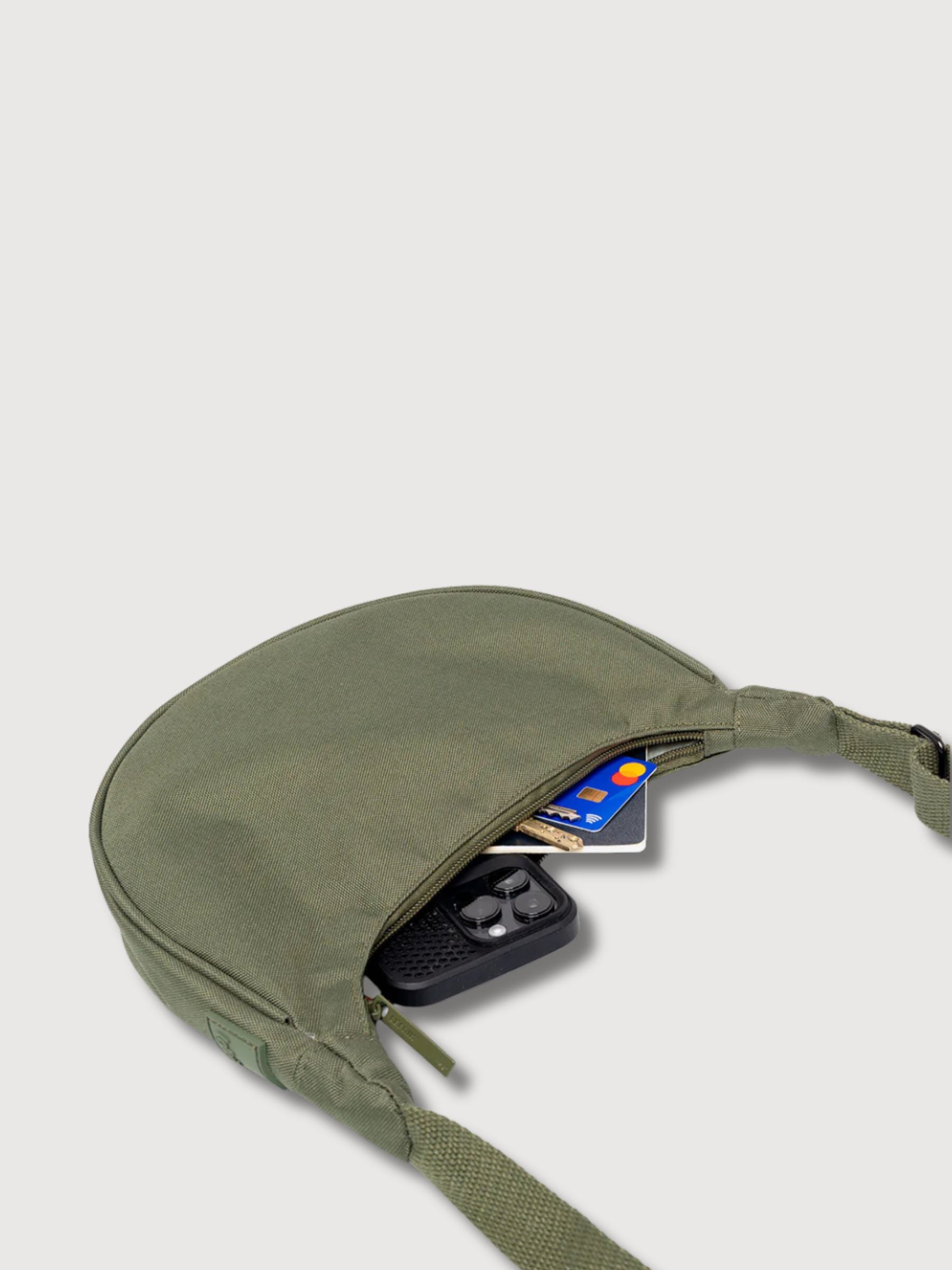 Lua Shoulder Bag Olive | LEFRIK