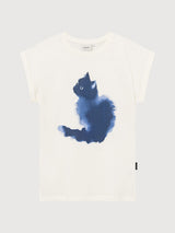 Visby Watercolor Cat T-shirt | DEDICATED