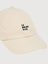 Cappello Statement Bianco Polvere di Cotone | Lanius