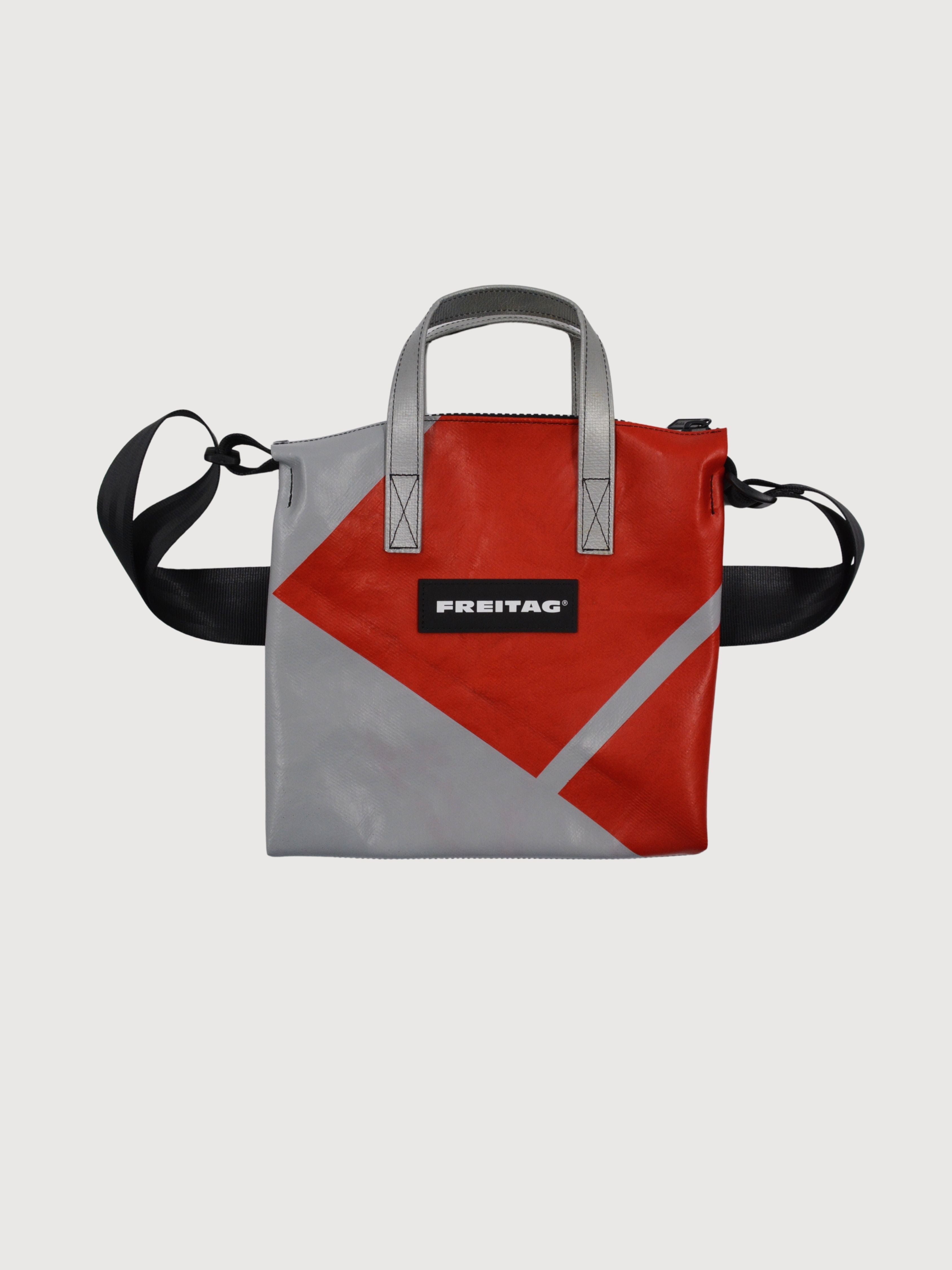 F274 RUBY Crossbody Bag Red/Grey | FREITAG