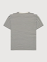 Organic Cotton Striped T-Shirt GOTS/Vegan Navy | KNOWLEDGE COTTON APPAREL