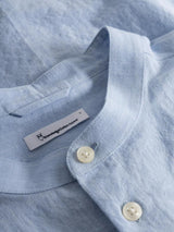 Camicia Regular Azzurro Cotone organicoo | Knowledge Cotton Apparel