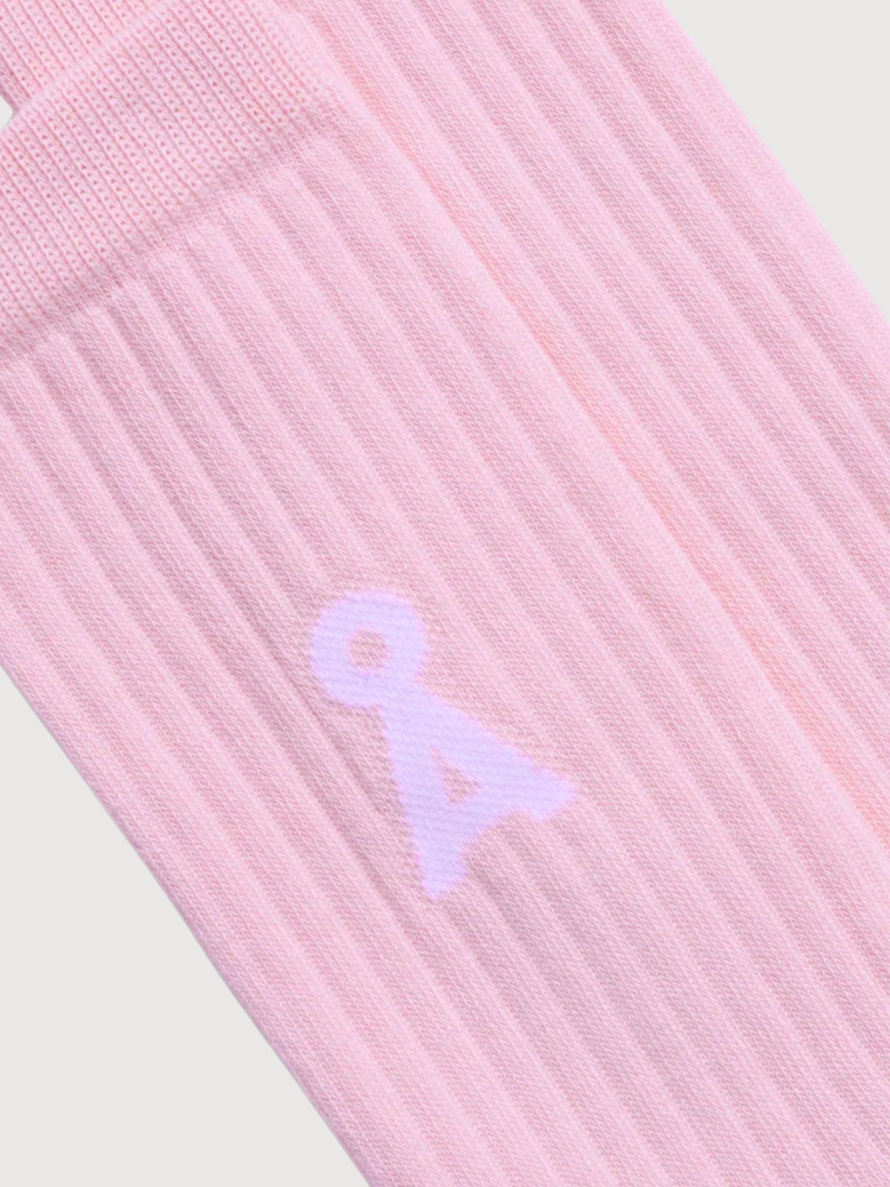 Socks Saamus Bold Pink Mist | Armedangels