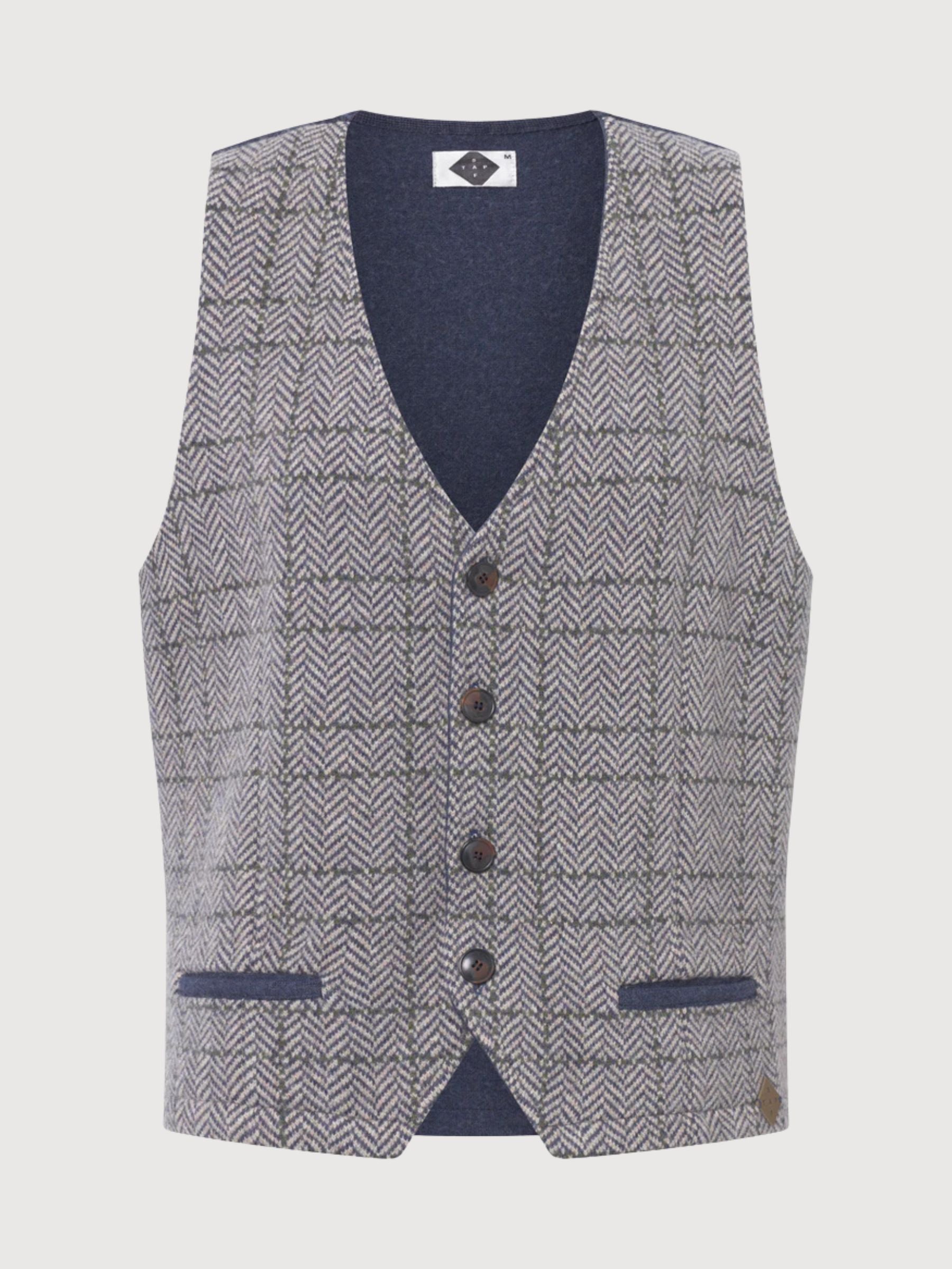 Gilet Godwin Blue | Stapf