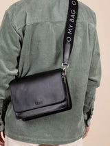 Logo cingolato nero | O My Bag