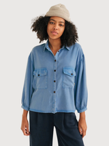 Hamushin washed blue | TWOTHIRDS