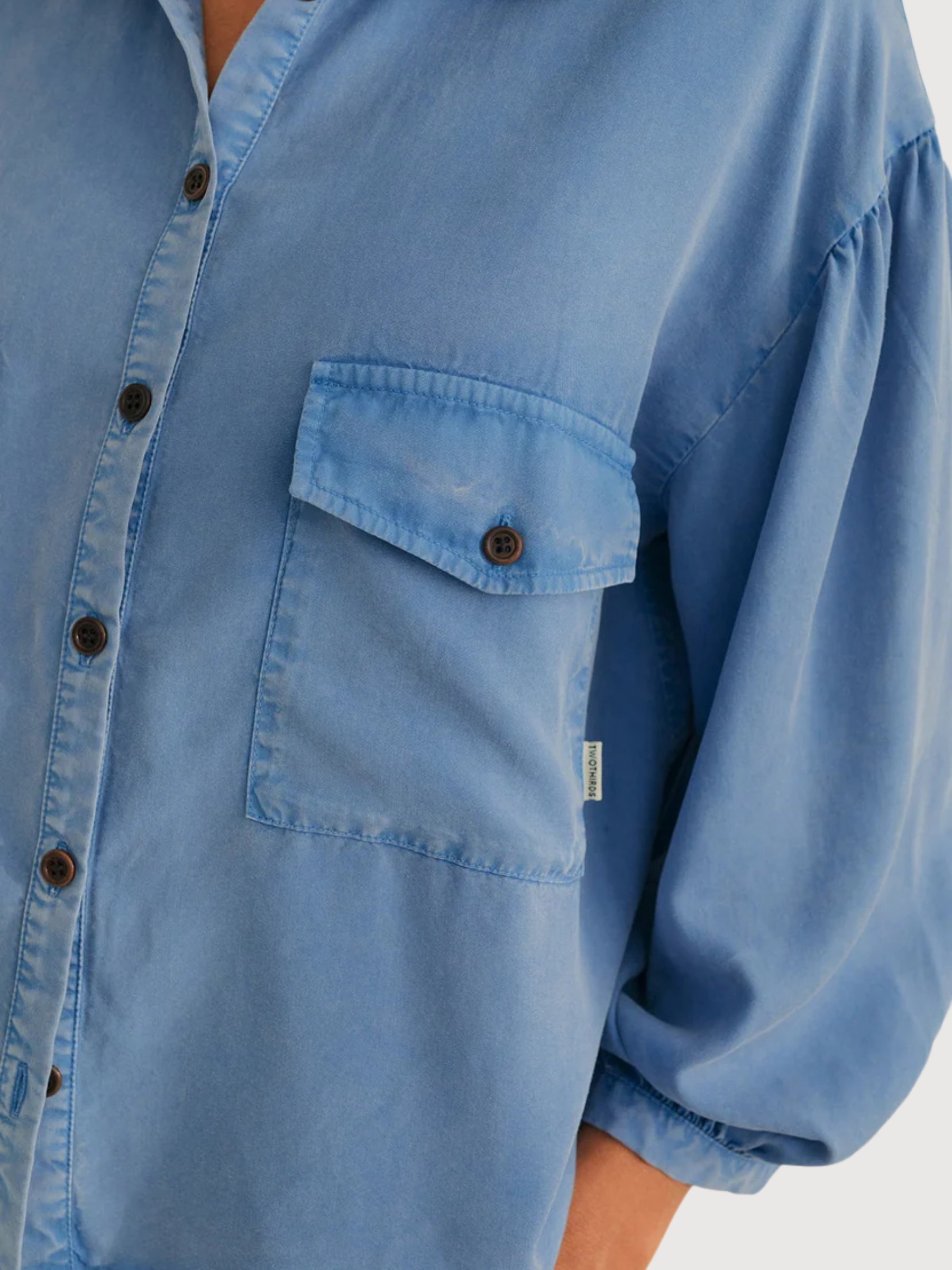 Hamushin washed blue | TWOTHIRDS