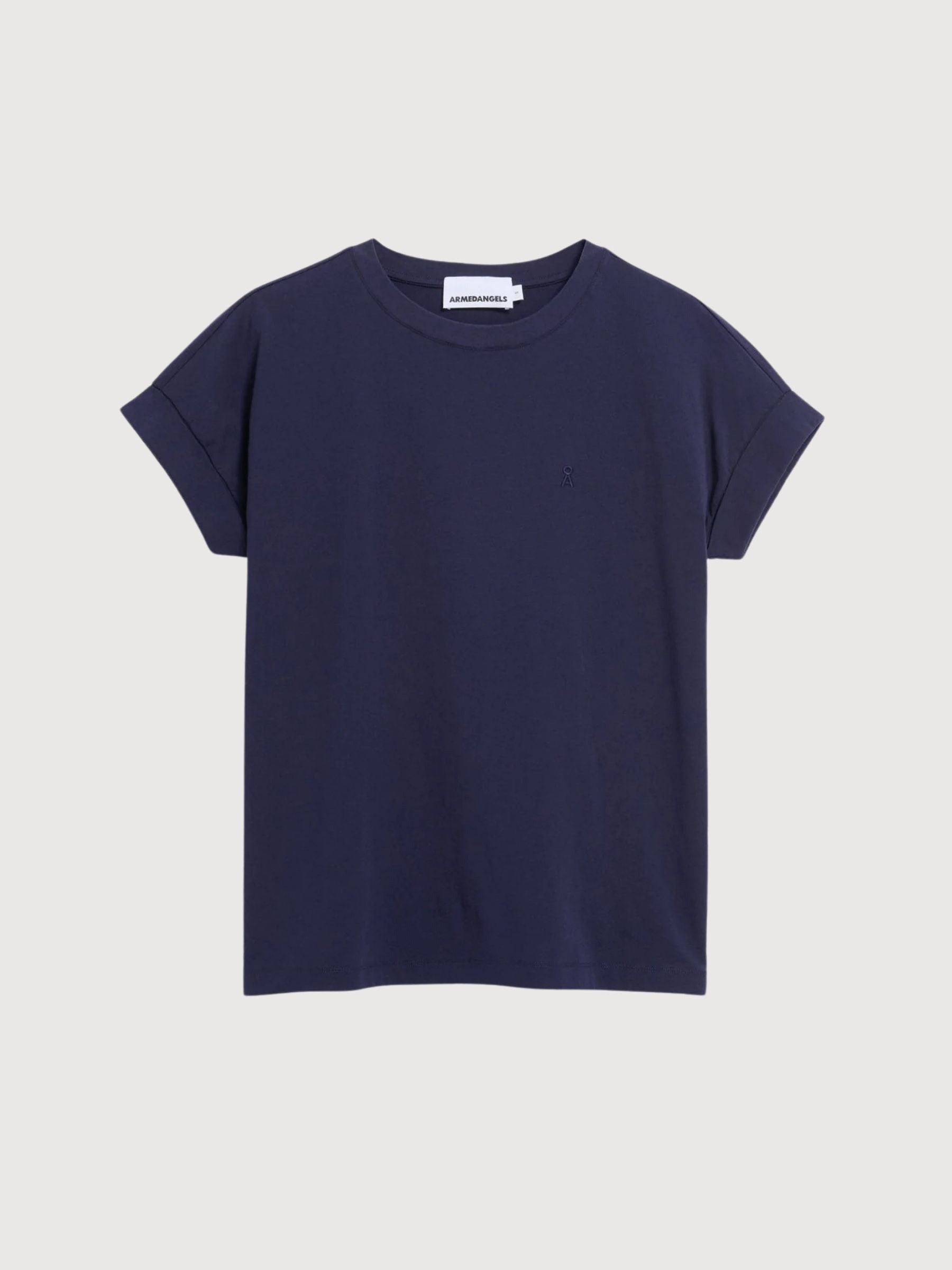 T-Shirt Idaara Tinted Navy Woman | Armedangels