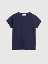 T-Shirt Idaara Tinted Navy Woman | Armedangels