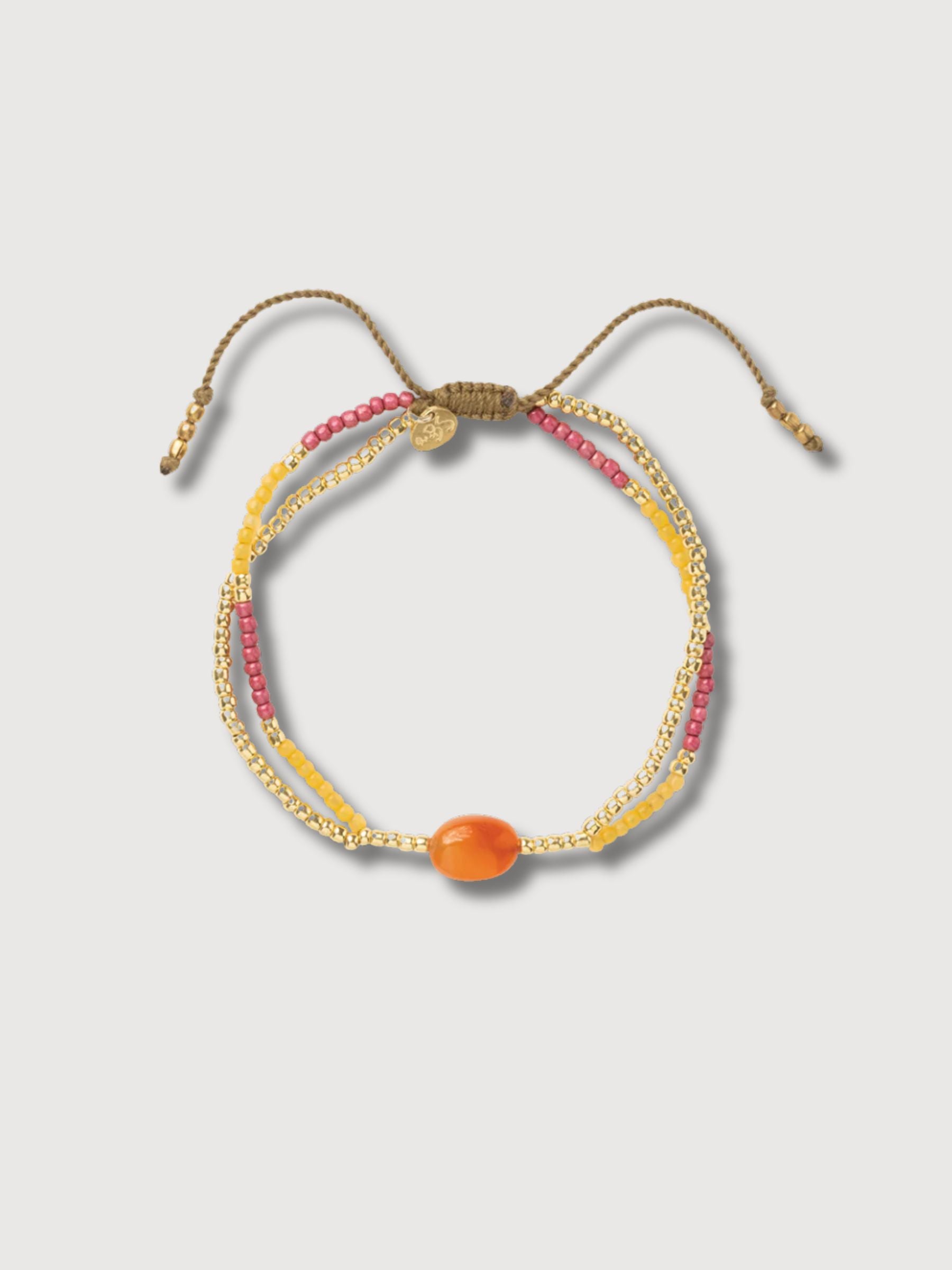 Bracelet Shining Carnelian | A Beautiful Story