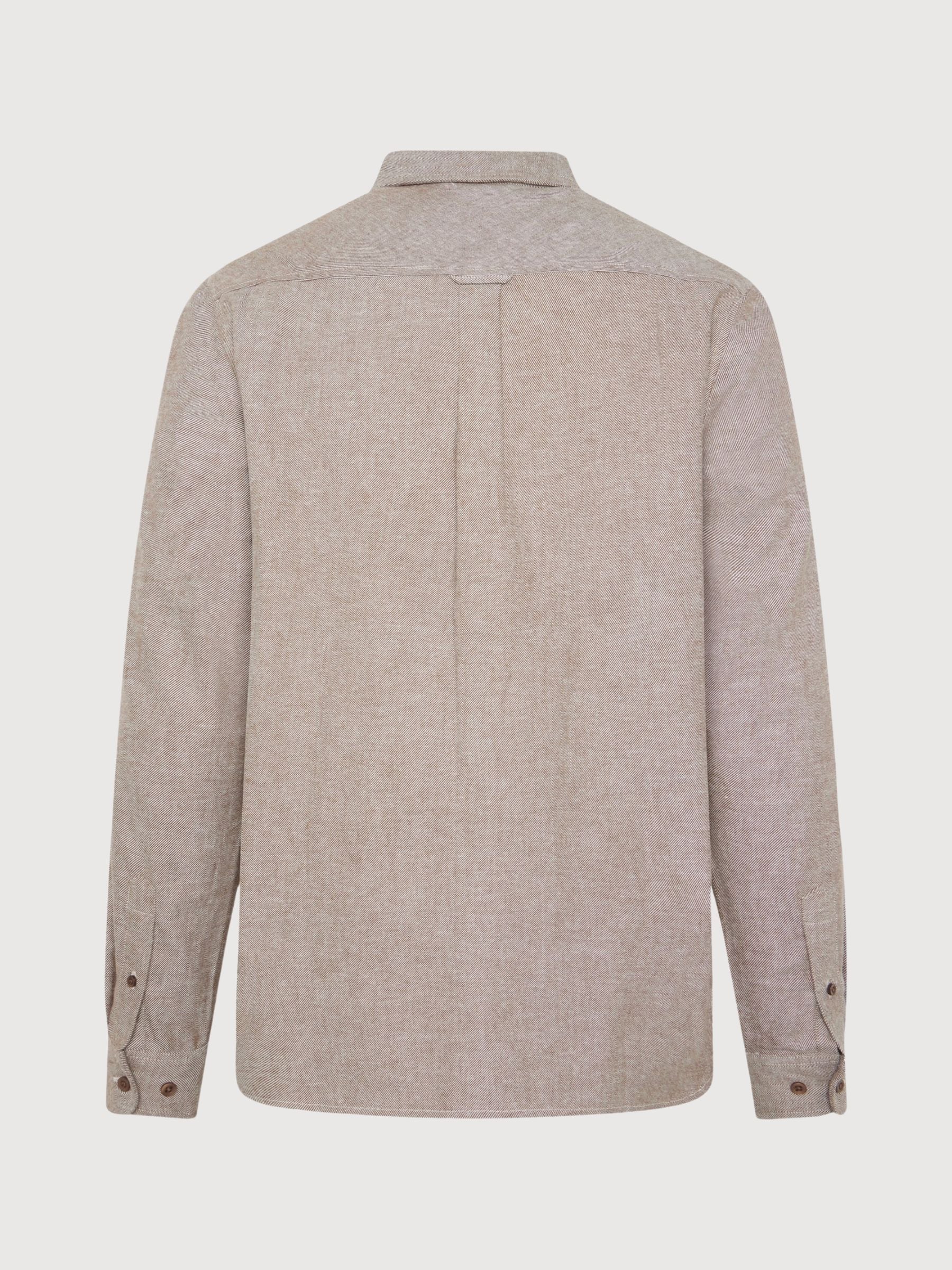 Shirt Flannel Beige Man | Knowledge Cotton Apparel