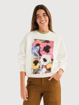 Hagen sweatshirt woman organic cotton | TWOTHIRDS