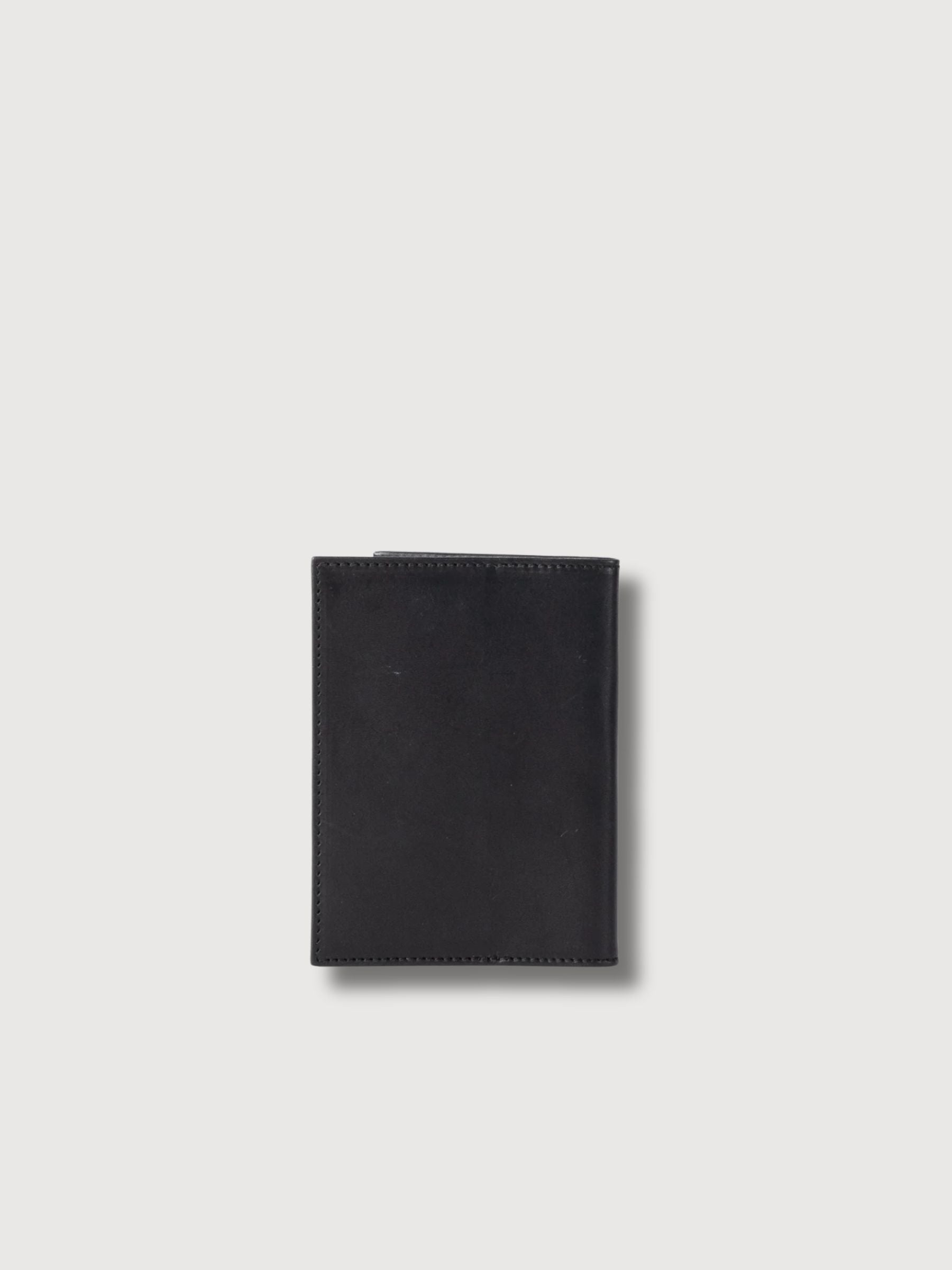 Passport Holder Black Classic Leather | O My Bag