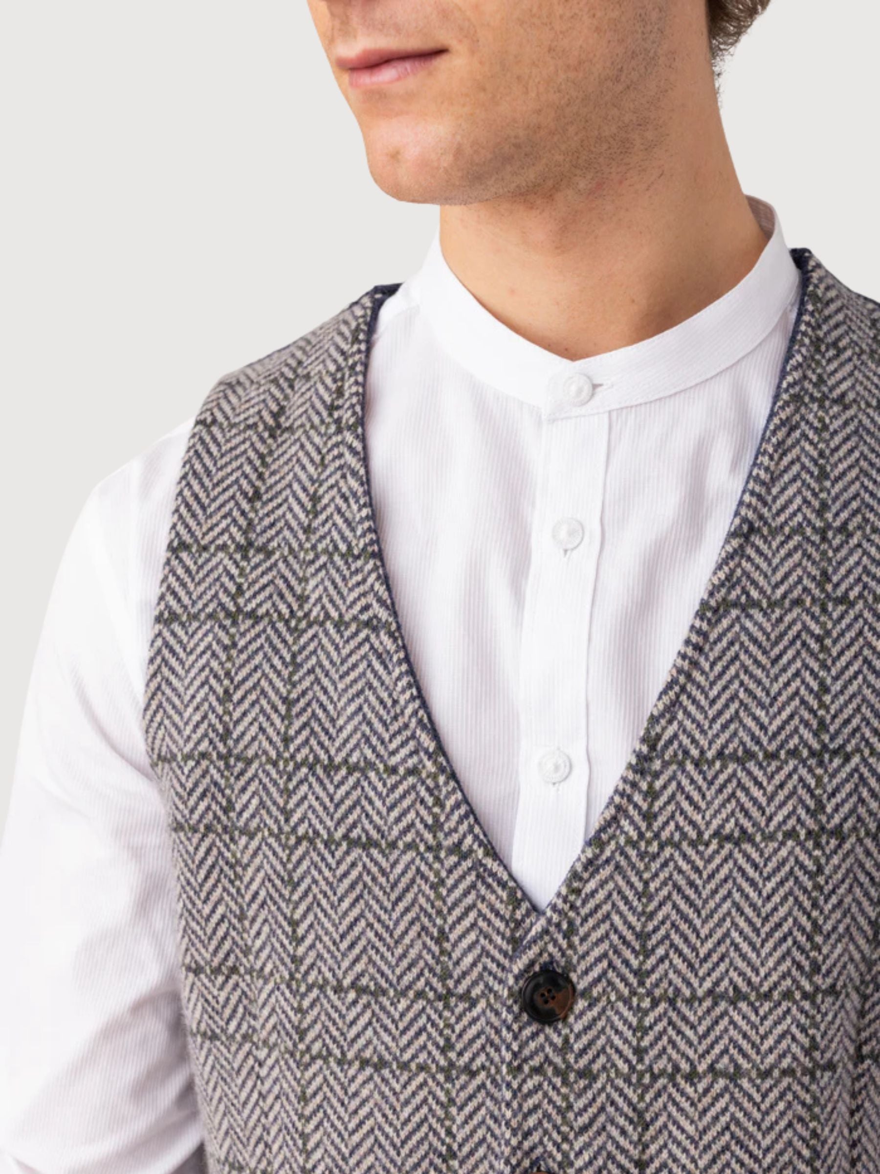 Gilet Godwin Blue | Stapf