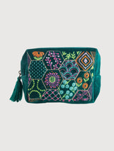 Cosmetic Bag VELVET BLOOM ART | Tranquillo