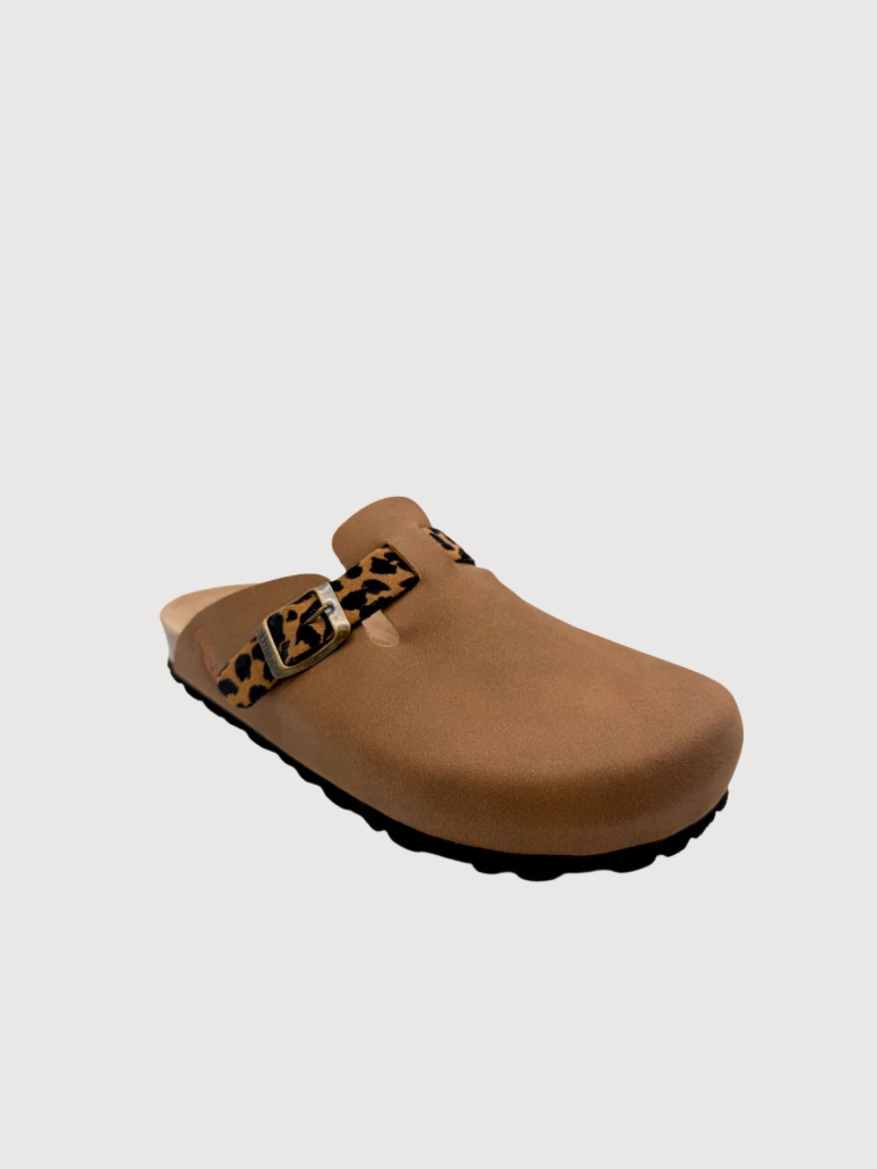 Clog Eco Bio Leo Gürtel Zimt Leo Damen | Thies
