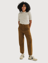 Damerow neps ecru woman top | TWOTHIRDS