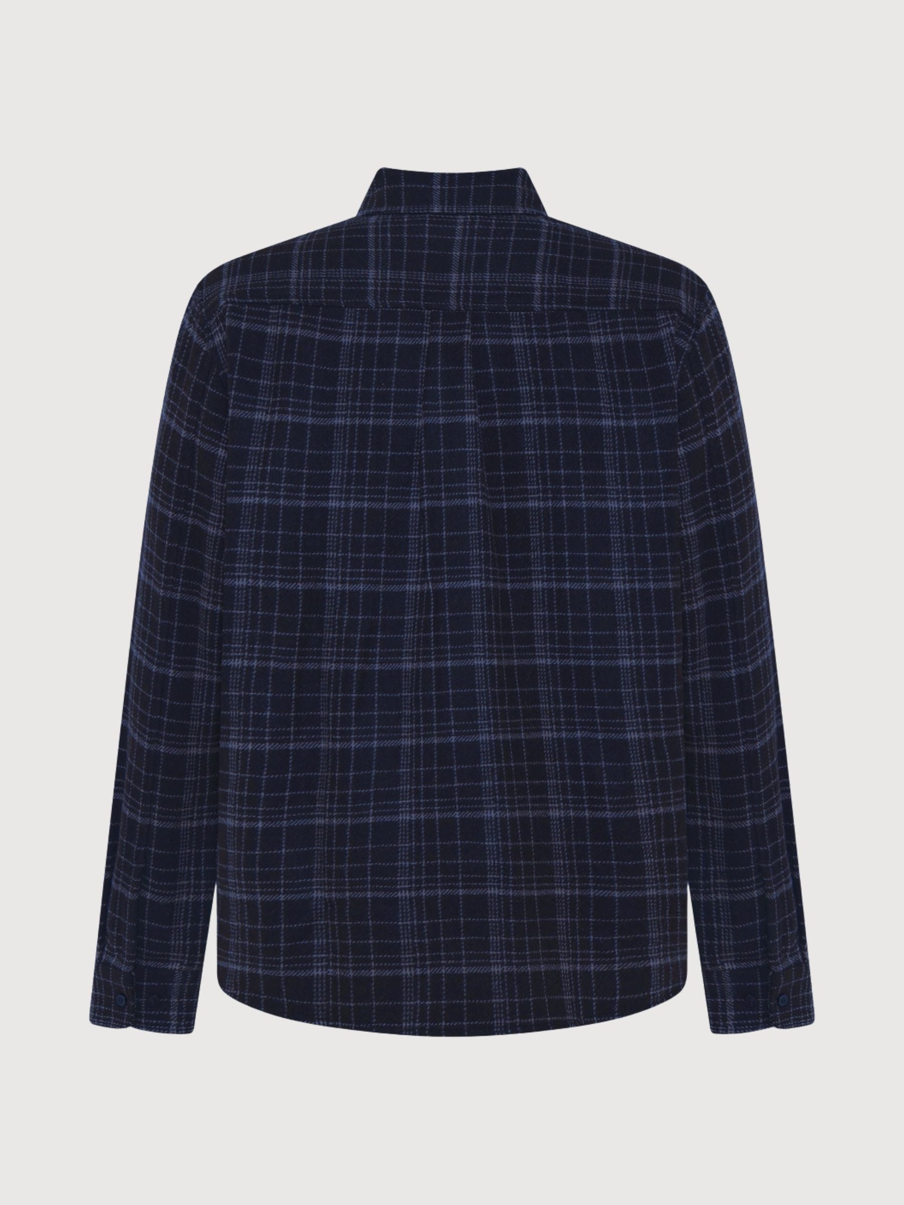 Shirt Checked Navy man | Knowledge Cotton Apparel