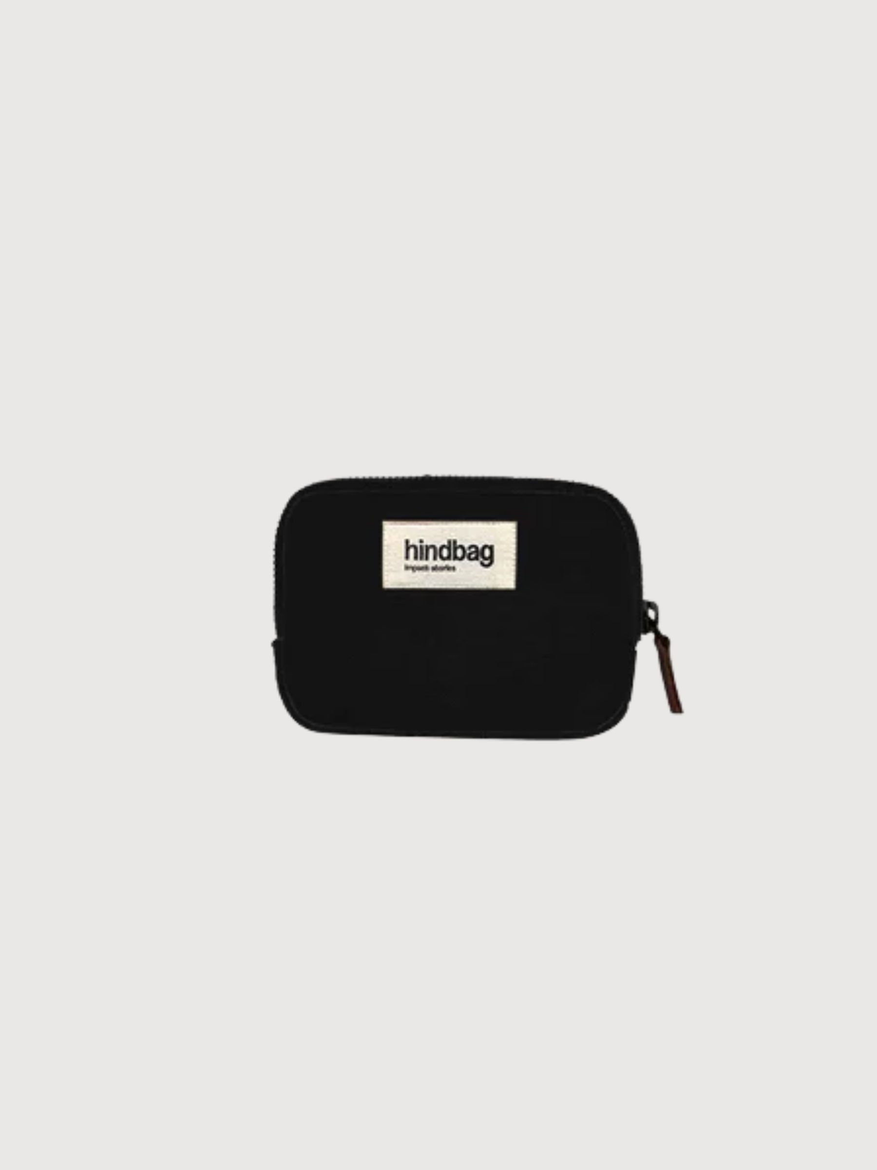 Lili Noir -Geldbörse in Bio -Baumwolle | Hindbag