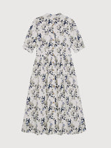Dress Kordelia Marine Sandstein | Feli und Hans