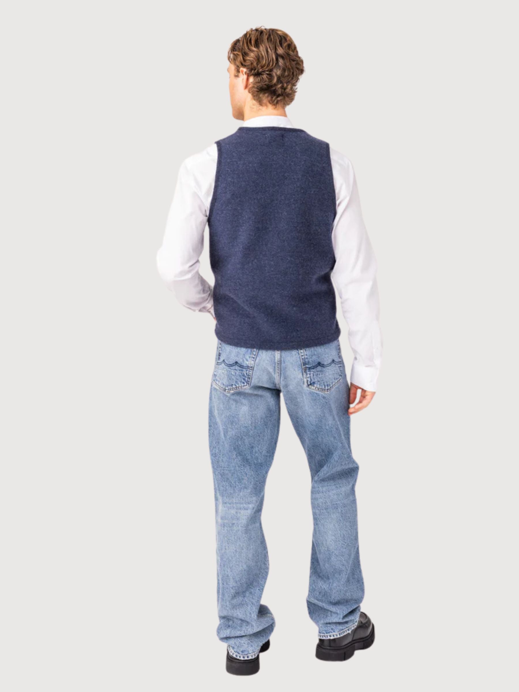 Gilet Godwin Blue | Stapf