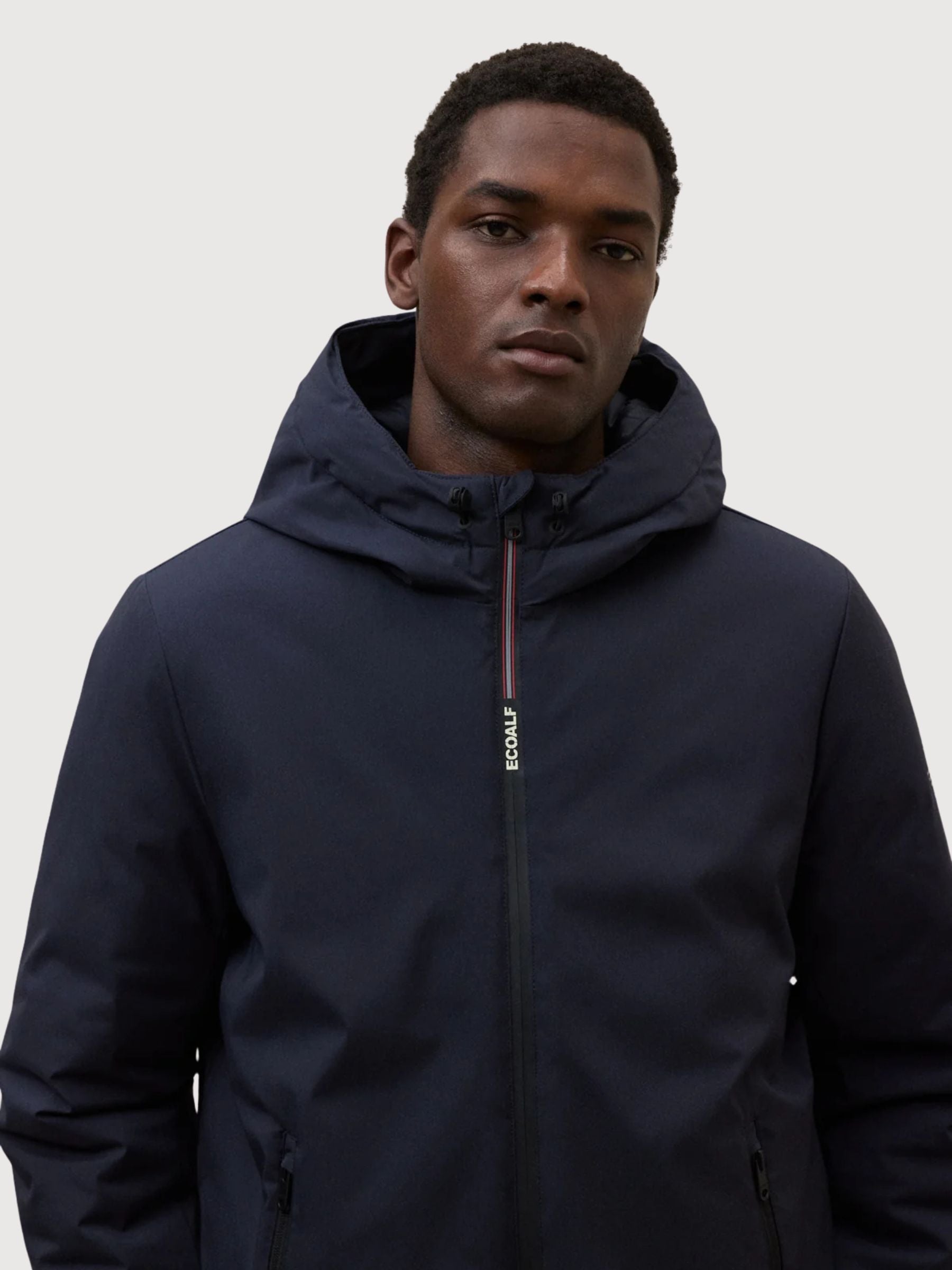 Men's Cartes Jacket Deep  Navy | ECOALF