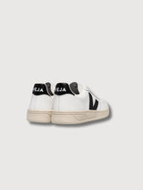 Schuhe V-10 White_black in veganem Leder | Veja