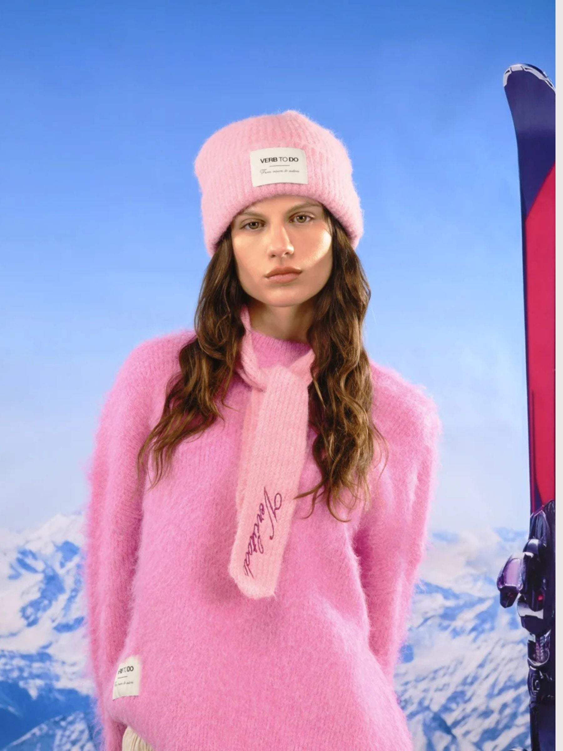 Pullover-Jersey, rosa | Verb To Do