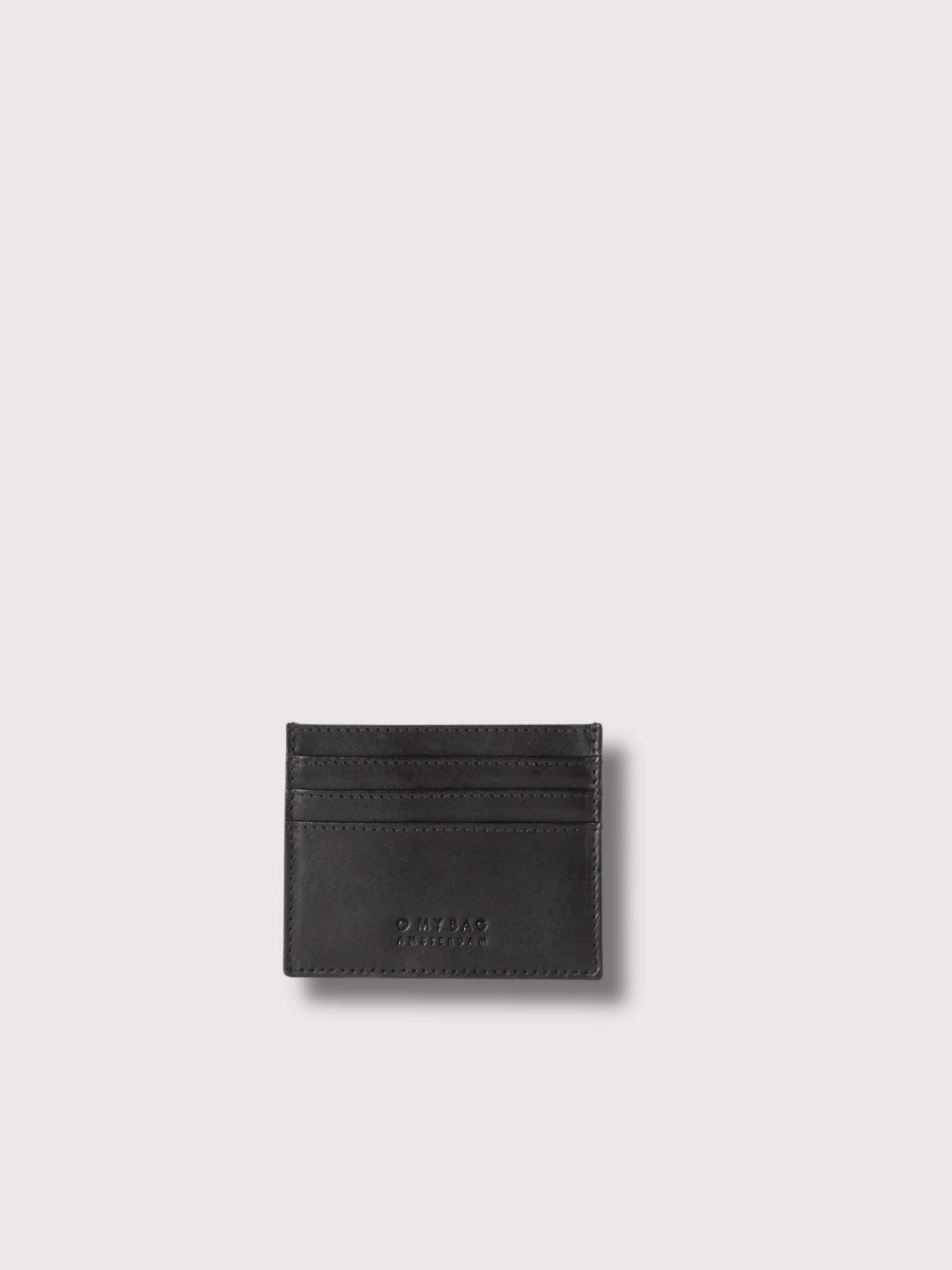 Mark's Cardcase Maxi - Black Classic Leather | O my Bag