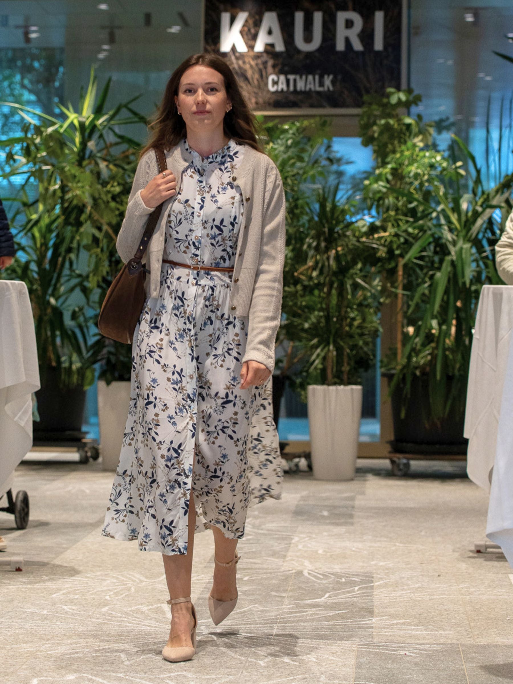 Dress Kordelia Marine Sandstein | Feli und Hans
