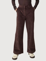 Pants Posey Chocc Woman | Knowledge Cotton Apparel