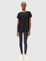 T-Shirt Idaara Black Woman | Armedangels