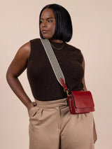 Audrey Mini Bag Ruby Leather | O My Bag