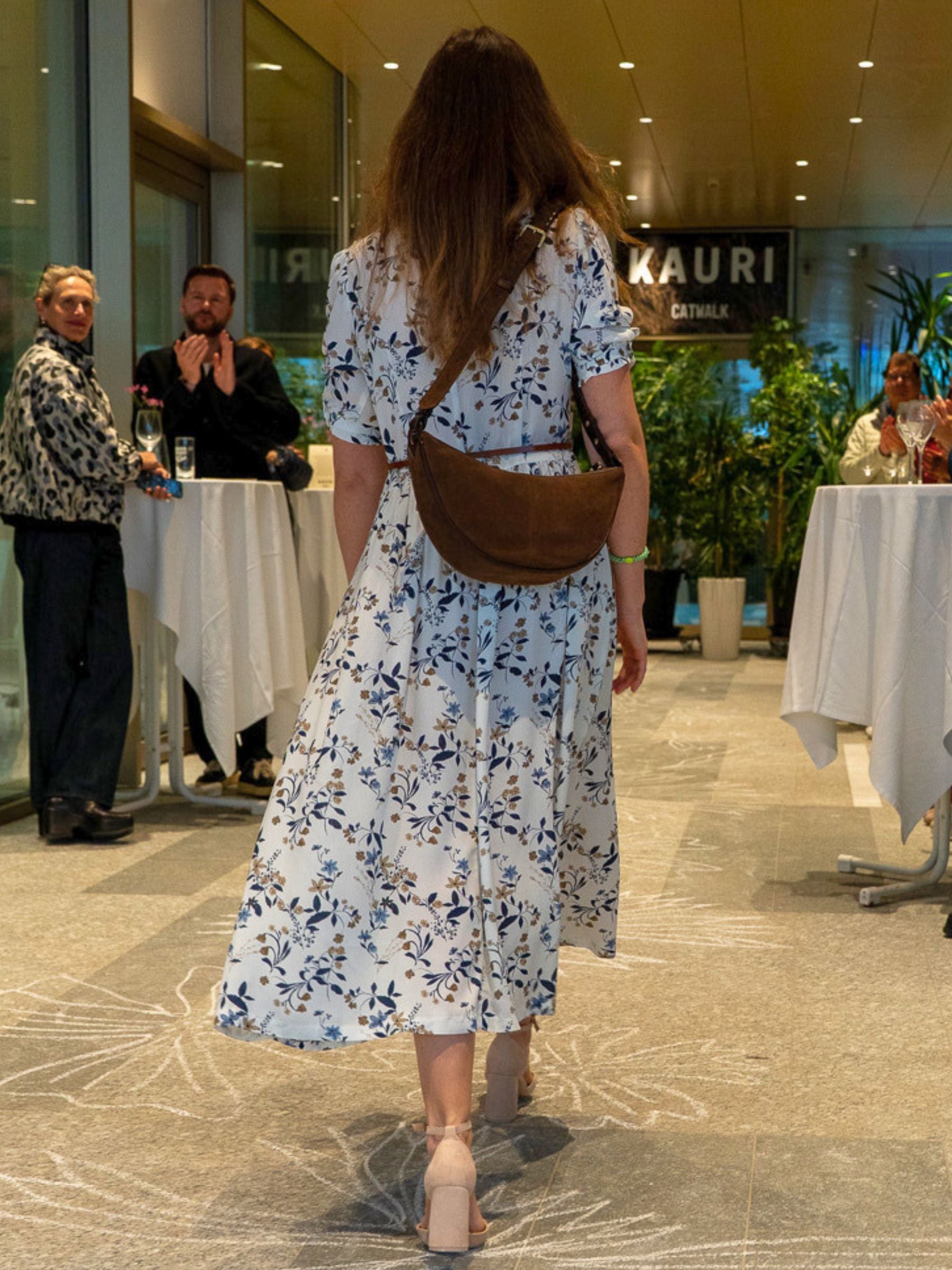 Dress Kordelia Marine Sandstein | Feli und Hans