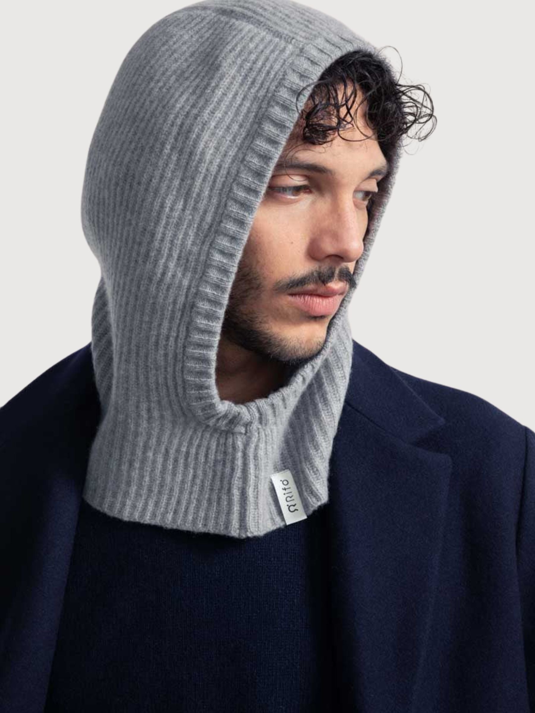 Marika Sturmhaube Grau Unisex Cashmere | Rifò