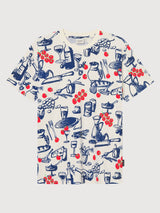 Stockholm T-Shirt – Dinner Time Blue | Dedicated