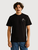 T-shirt Stockholm Painted Side Bike Black
