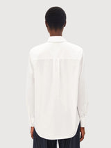 Shirt Loose Poplin White | Armedangels