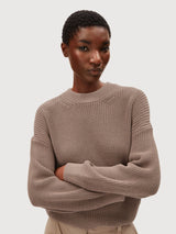 Knit Sweater Vanise Cinnamon Dusk | Armedangels