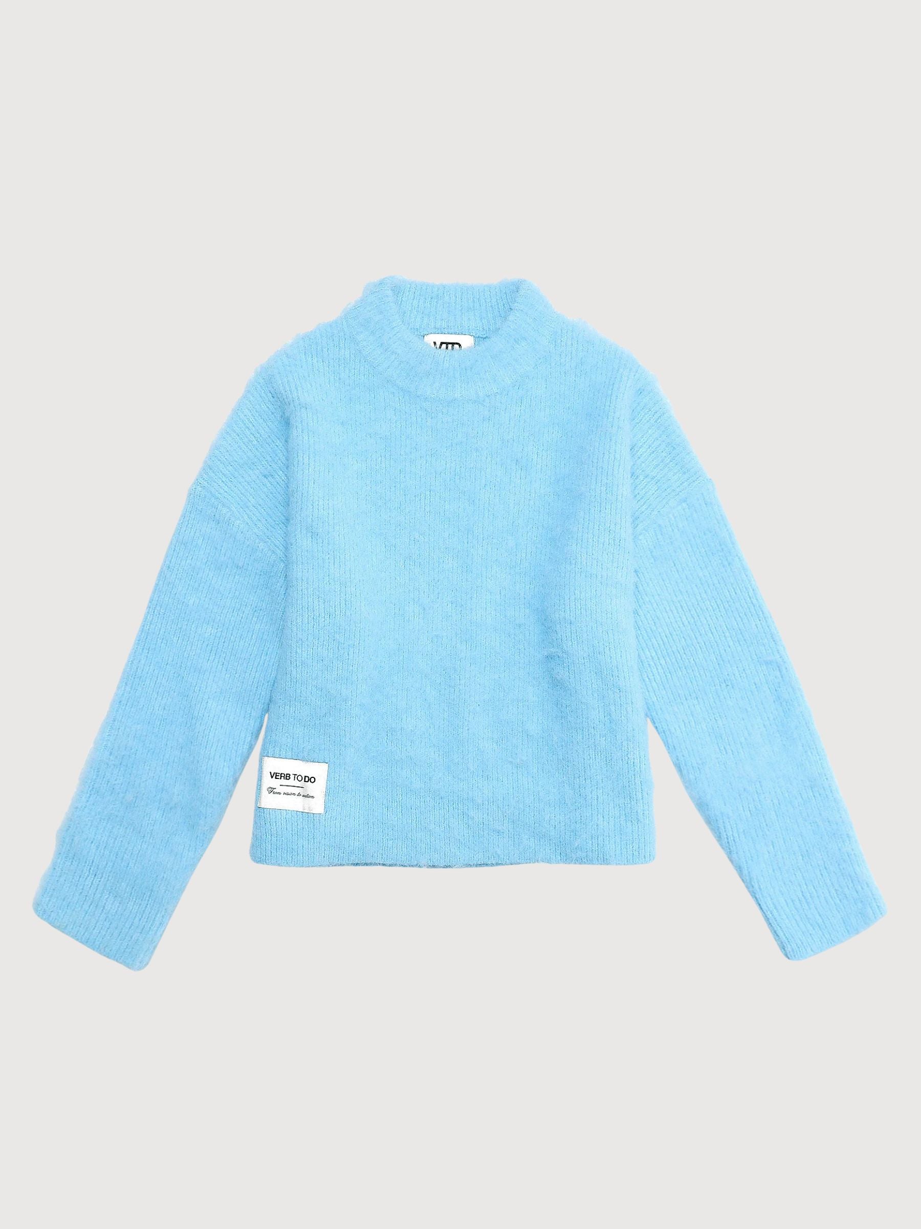 Pullover Hellblau Frau | Verb To Do