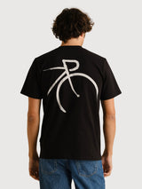T-shirt Stockholm Painted Side Bike Black